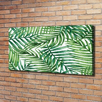 Bild auf leinwand Palmenblätter