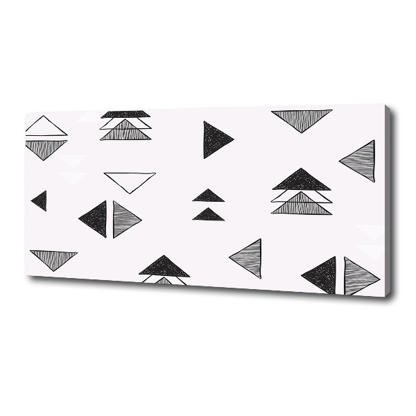 Wandbild Dreieckshintergrund