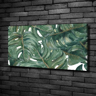Wandbild Monstera