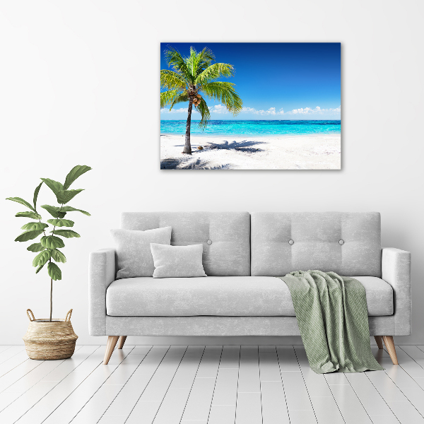 Bild auf leinwand Tropischer Strand