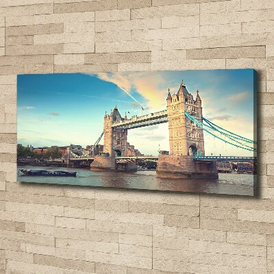 Bild auf leinwand Tower Bridge London