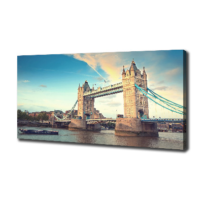 Bild auf leinwand Tower Bridge London