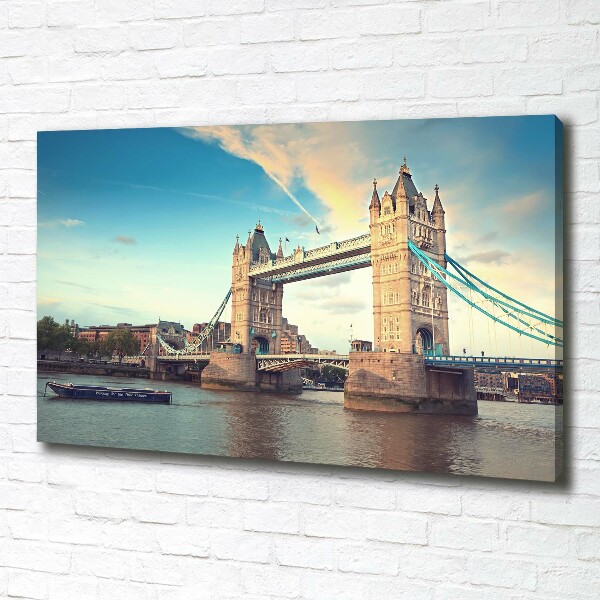 Bild auf leinwand Tower Bridge London