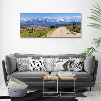 Fotobild Panorama der Tatra-Berge