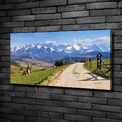 Fotobild Panorama der Tatra-Berge
