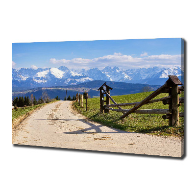 Fotobild Panorama der Tatra-Berge
