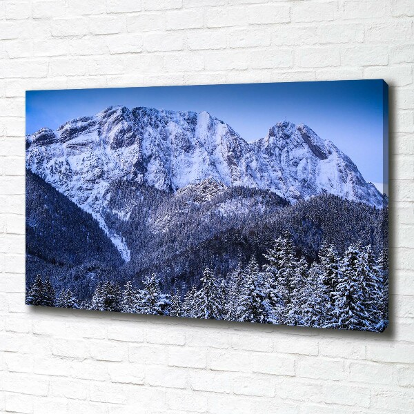 Bild auf leinwand Giewont Tatra Gebirge