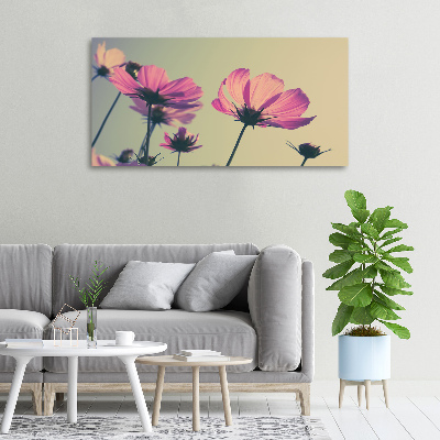 Wandbild Rosa Blüten