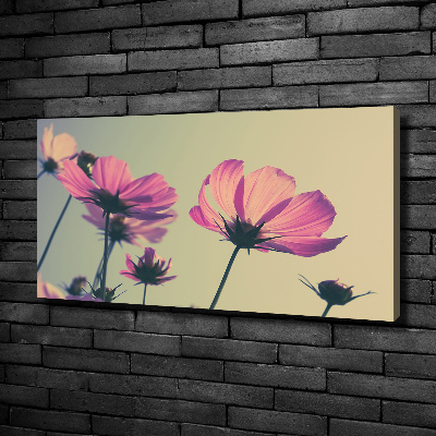 Wandbild Rosa Blüten