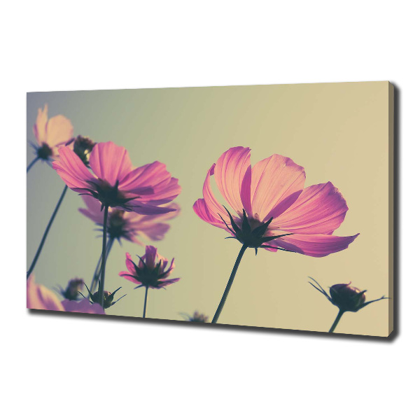 Wandbild Rosa Blüten