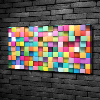 Wandbild Bunte Quadrate