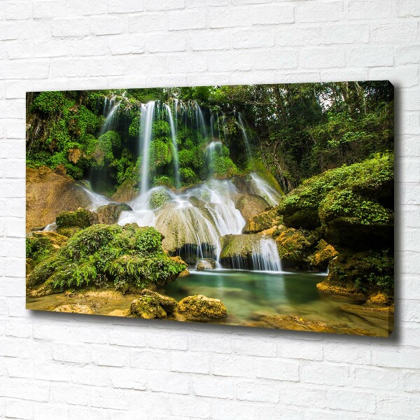 Wandbild Wasserfall