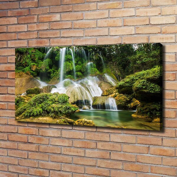 Wandbild Wasserfall