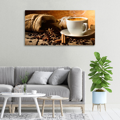 Wandbild Kaffee und Gewürze