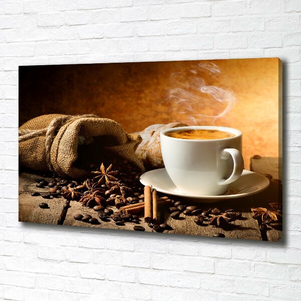 Wandbild Kaffee und Gewürze