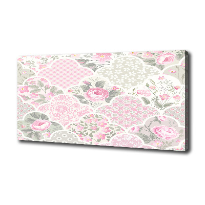 Wandbild Rosen und Schmuck