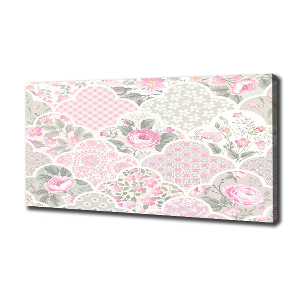 Wandbild Rosen und Schmuck