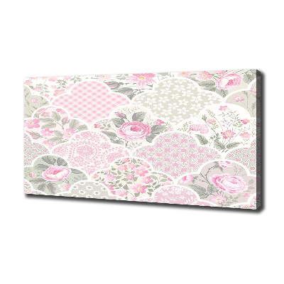 Wandbild Rosen und Schmuck