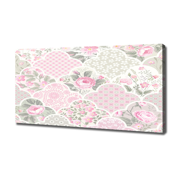 Wandbild Rosen und Schmuck