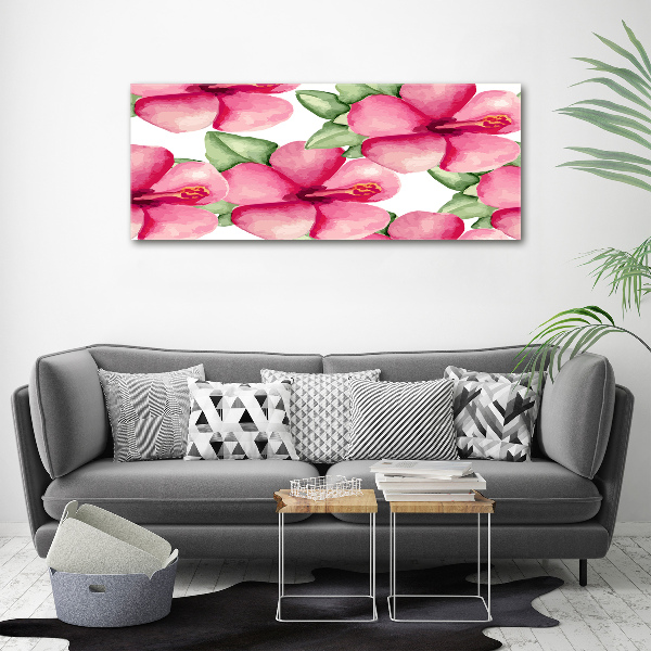 Bild auf leinwand Tropische Blumen