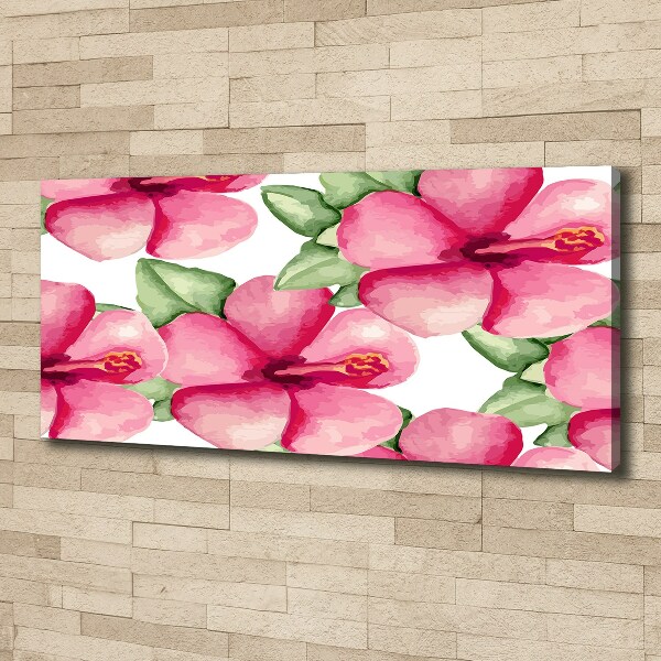 Bild auf leinwand Tropische Blumen