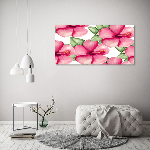 Bild auf leinwand Tropische Blumen