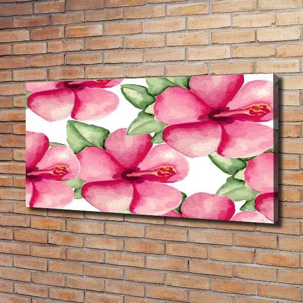 Bild auf leinwand Tropische Blumen