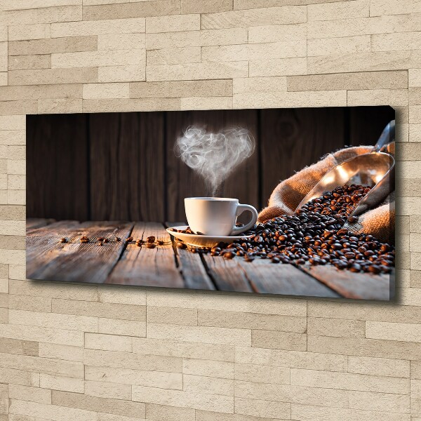 Bild auf leinwand Eine Tasse Kaffee