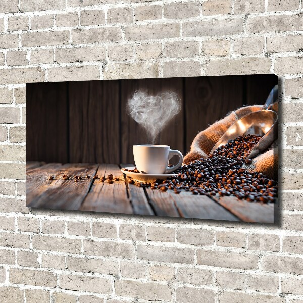 Bild auf leinwand Eine Tasse Kaffee