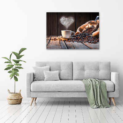 Bild auf leinwand Eine Tasse Kaffee