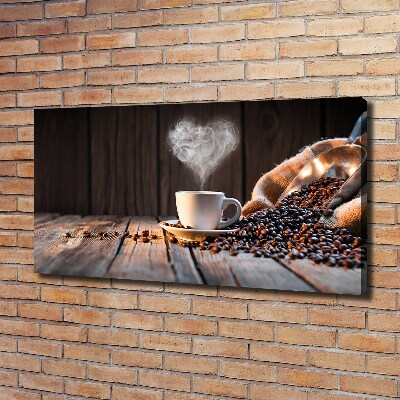 Bild auf leinwand Eine Tasse Kaffee