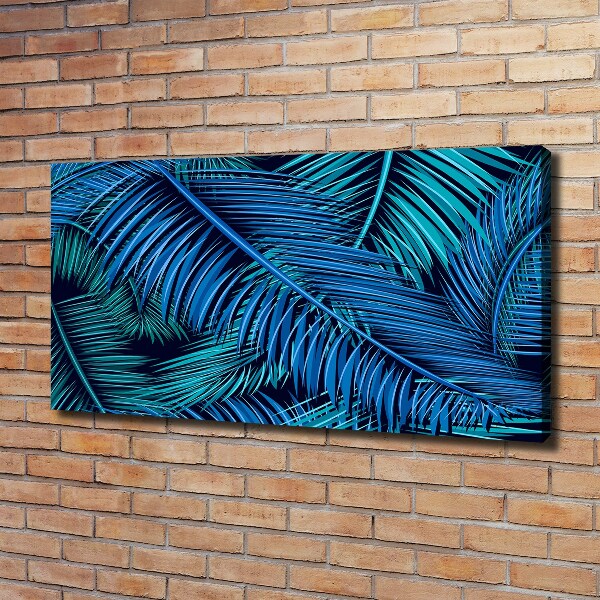 Fotobild Palmenblätter