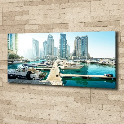 Bild auf leinwand Dubai Marina