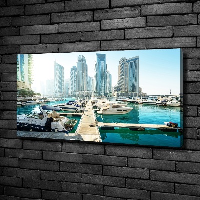 Bild auf leinwand Dubai Marina