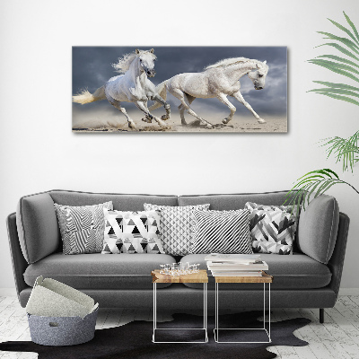 Wandbild Strand von White Horses