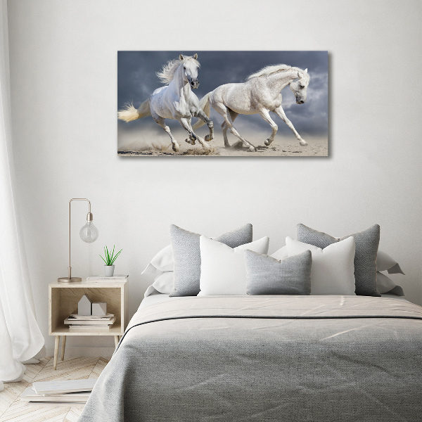 Wandbild Strand von White Horses