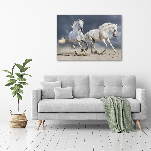 Wandbild Strand von White Horses