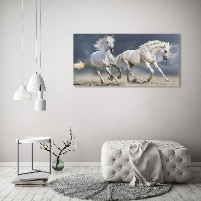 Wandbild Strand von White Horses