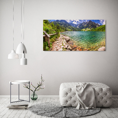 Wandbild Das Meeresauge der Tatra-Berge