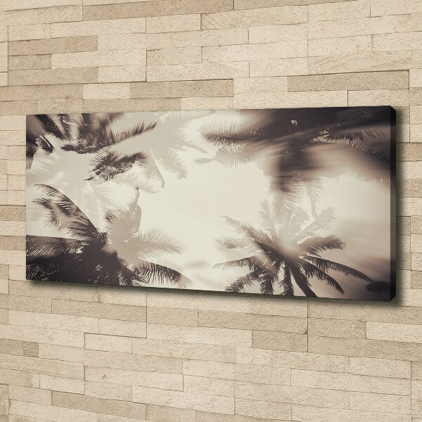 Wandbild Palmen