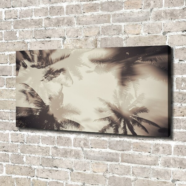 Wandbild Palmen