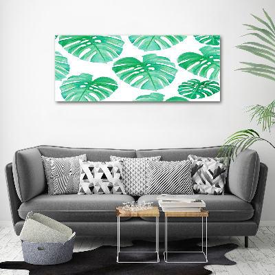 Wandbild Monstera