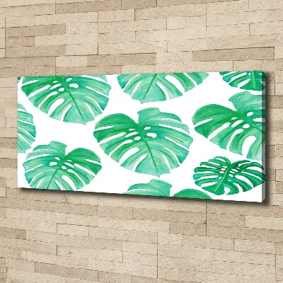 Wandbild Monstera