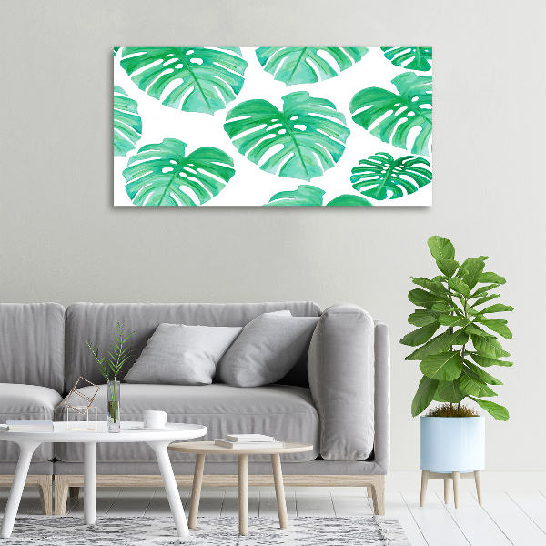 Wandbild Monstera