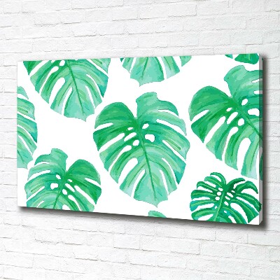 Wandbild Monstera