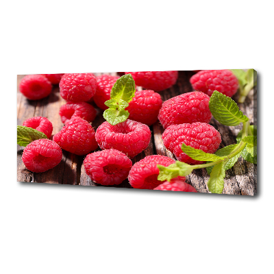Wandbild Himbeeren