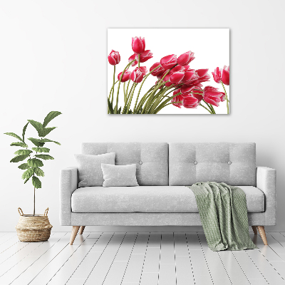 Bild auf leinwand Rote Tulpen