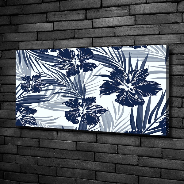Bild auf leinwand Tropische Blumen