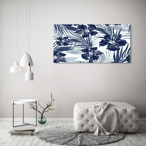 Bild auf leinwand Tropische Blumen