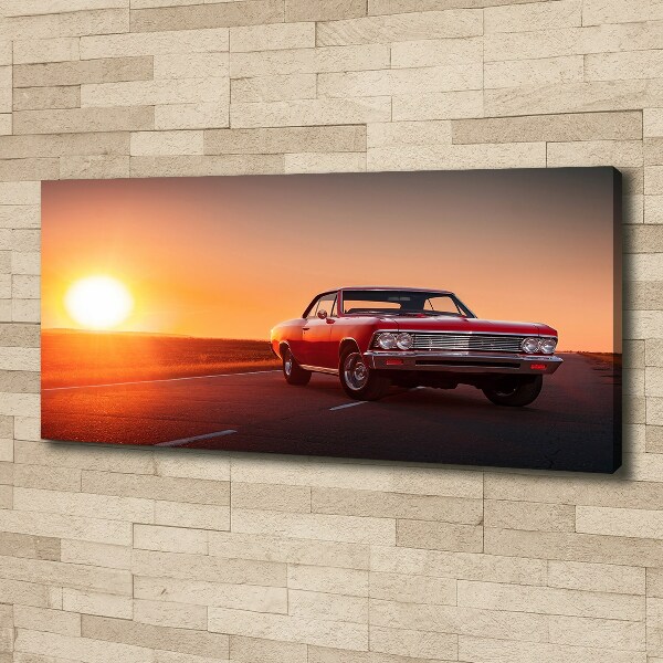 Bild auf leinwand Rotes Auto